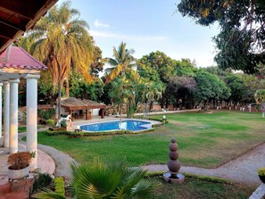 Vue sur le jardin