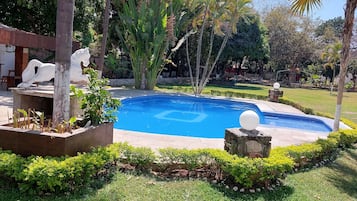 Alberca al aire libre