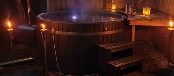 Lovely holiday home with spa and hot tub outside