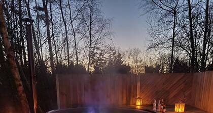 Lovely holiday home with spa and hot tub outside