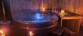 Lovely holiday home with spa and hot tub outside