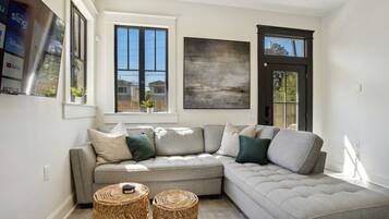 TV connectée, cheminée