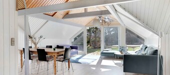 Holiday home with wood-burning stove and pavilion