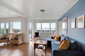 TV, stereo - Newly restored cottage with panoramic sea views (Aabenraa)