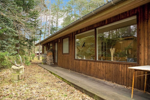 Nice summer house in the middle of the forest