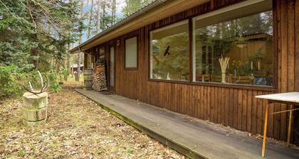 Nice summer house in the middle of the forest