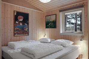 4 soverom, strykejern/-brett og wi-fi (inkludert)