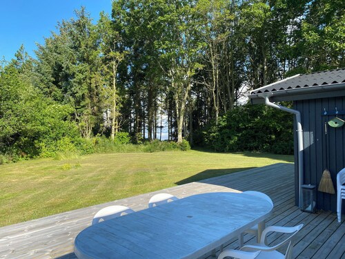 Idyllic summer house at the water's edge