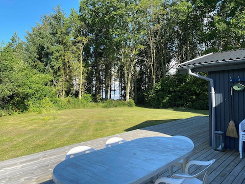 Idyllic summer house at the water's edge