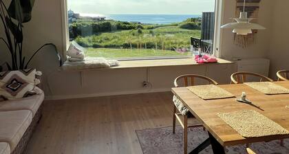 Sea view and charging station for electric car