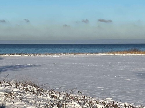 Top modern holiday home 100 m from the Baltic Sea