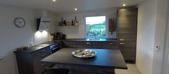 Top modern holiday home 100 m from the Baltic Sea