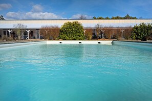 Indoor pool, a heated pool