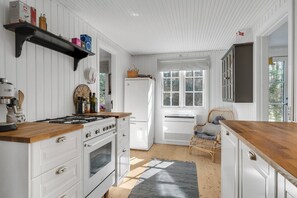 Kühlschrank, Ofen, Herdplatte, Geschirrspüler