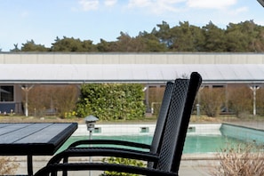 Indoor pool, a heated pool