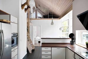 Fridge, oven, stovetop, dishwasher - Beautiful holiday home on a scenic plot (Neksø)