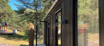 Architect-designed summer house on.