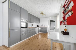 Fridge, microwave, oven, stovetop - Lovely spacious holiday home on Bornholm (Hasle)