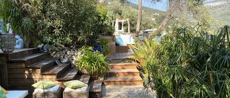 Overnattingsstedets uteområder