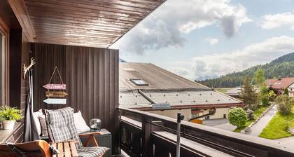 Appartement de vacances "Haus Excelsior Top 31" avec vue sur la montagne, balcon et Wi-Fi