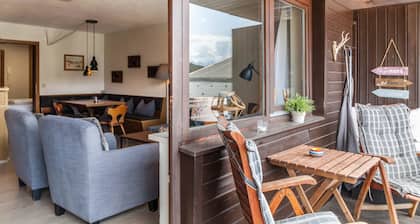 Appartement de vacances "Haus Excelsior Top 31" avec vue sur la montagne, balcon et Wi-Fi