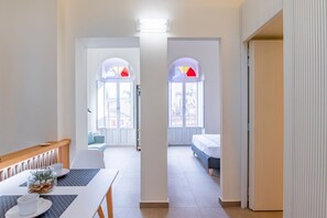 1 bedroom, iron/ironing board, bed sheets