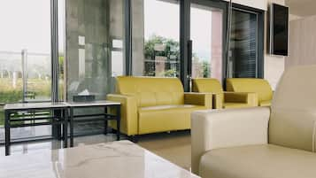 Lobby sitting area