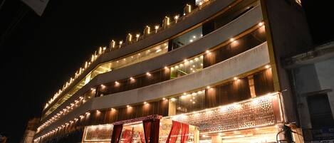 Façade de l’hébergement