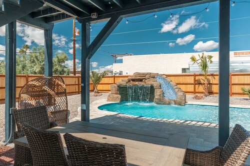 NEW Pool Waterfall/Slide/Grotto - Family Fun