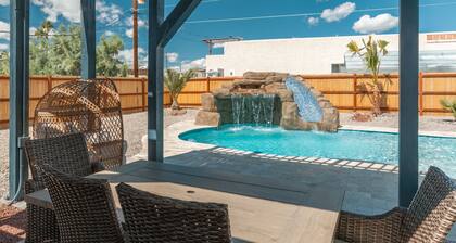 NEW Pool Waterfall/Slide/Grotto - Family Fun