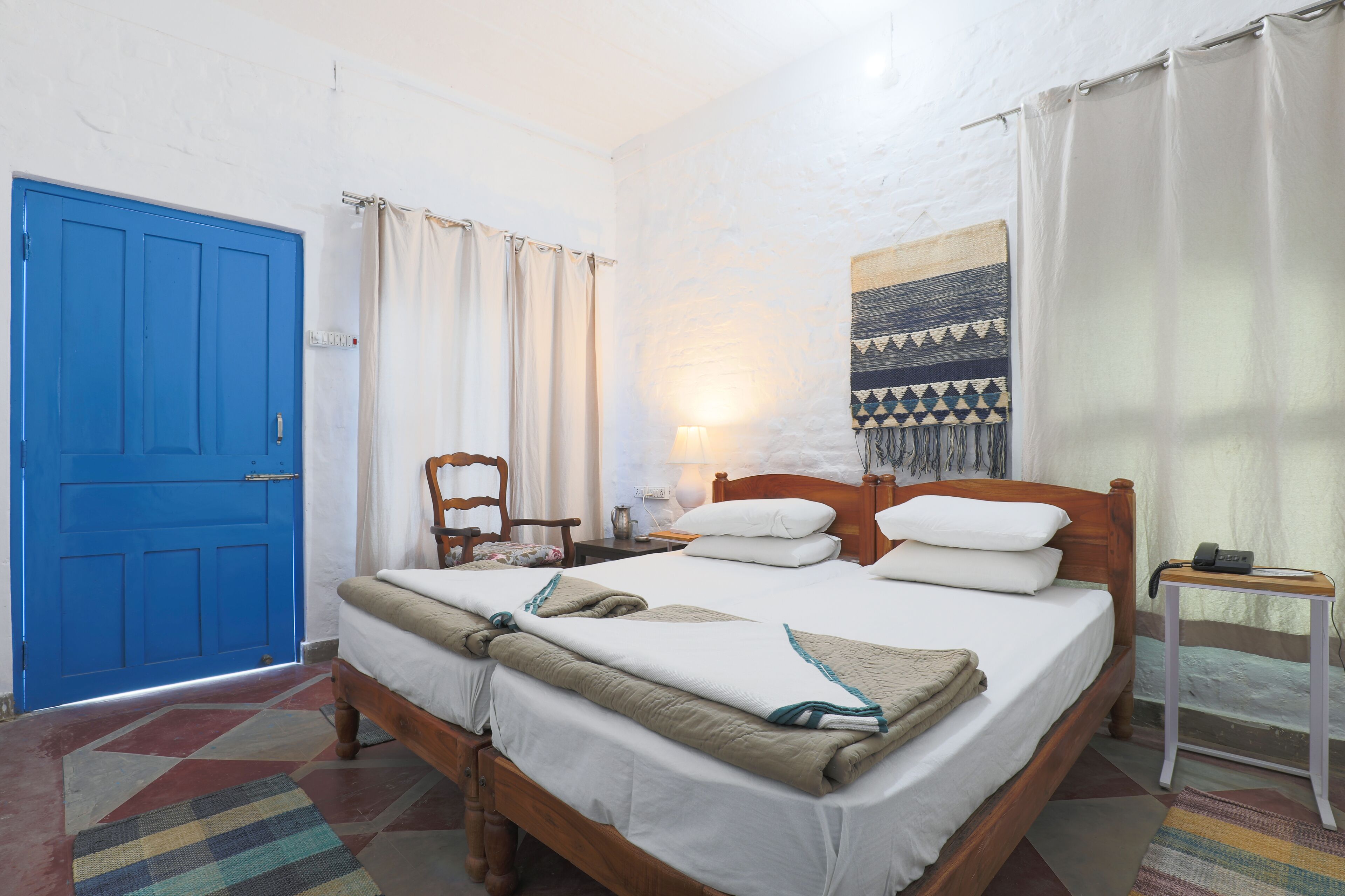 Ekstrasenger (mot et tillegg), wi-fi (inkludert) og sengetøy