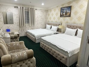 Family Quadruple Room | Free WiFi, bed sheets - Semurg Hotel (Tashkent)