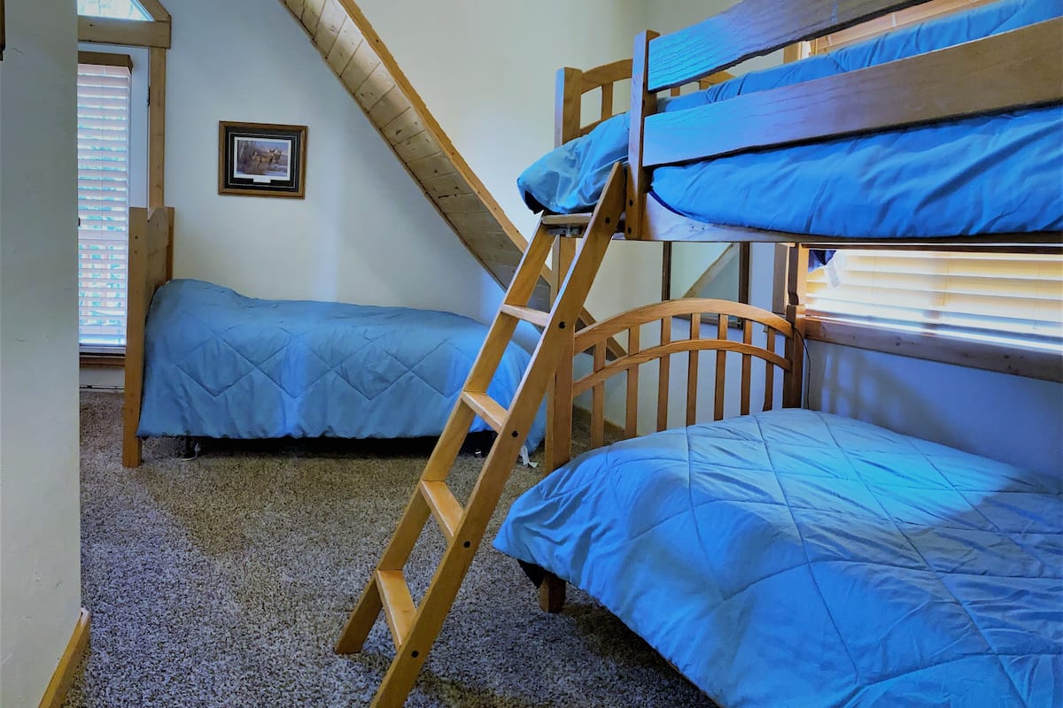 Individually decorated, individually furnished, iron/ironing board