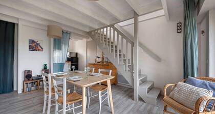House for 5 at a few steps from the beach