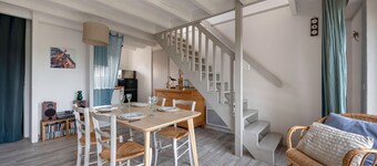 House for 5 at a few steps from the beach