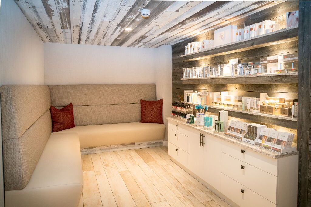 Unwind in our dedicated beauty nook, perfect for a peaceful pampering session.
