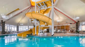 Una piscina techada