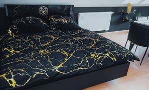 1 habitación, escritorio, wifi gratis y ropa de cama 