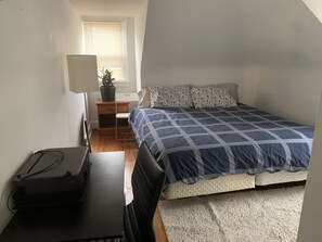 2 chambres, bureau, Wi-Fi gratuit, draps fournis