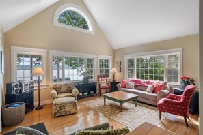 Smart TV, table football, books, stereo