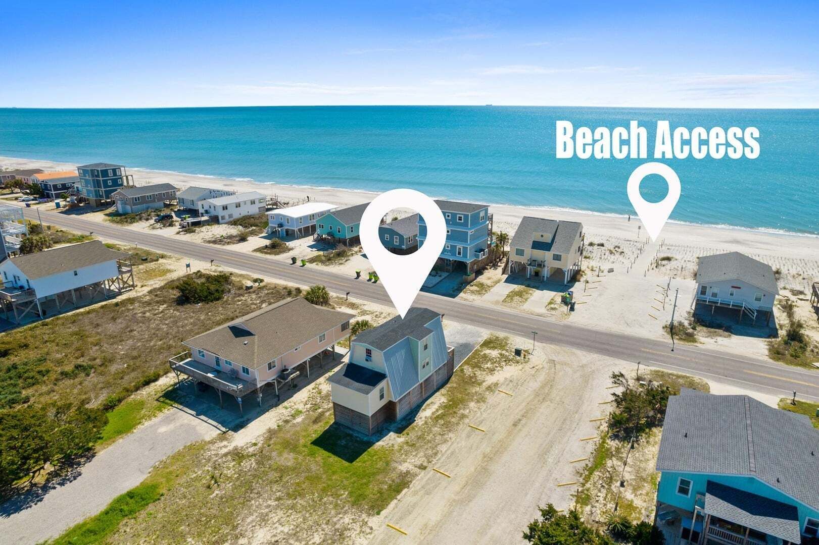 Beach nearby