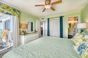 2 bedrooms, iron/ironing board, free WiFi, bed sheets - Direct Oceanfront, Cherry Grove, Elevator, 2 Bedroom Condo (North Myrtle Beach)