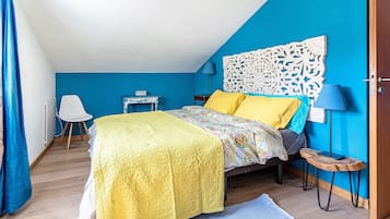 2 bedrooms, iron/ironing board, free WiFi, bed sheets