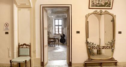 Apartment 'La Rocca di Efisio - Freisa' with Balcony, Wi-Fi and Air Conditioning