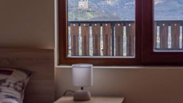 Casa panorámica | 2 dormitorios, escritorio, tabla de planchar con plancha y wifi gratis