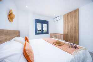 1 dormitorio, tabla de planchar con plancha, wifi gratis y ropa de cama