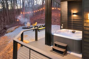 Outdoor spabad