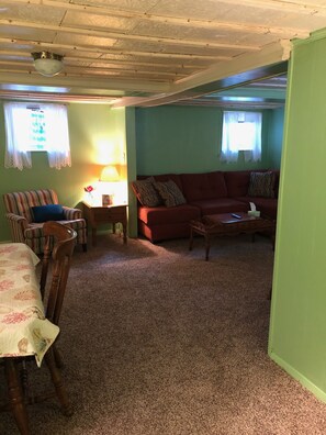 Apartment, 2 Bedrooms | Interior - Rustic Beach Front Basement Apt, Pet Friendly Wi-fi 2 Bedroom Apts by RedAwning (Norfolk)