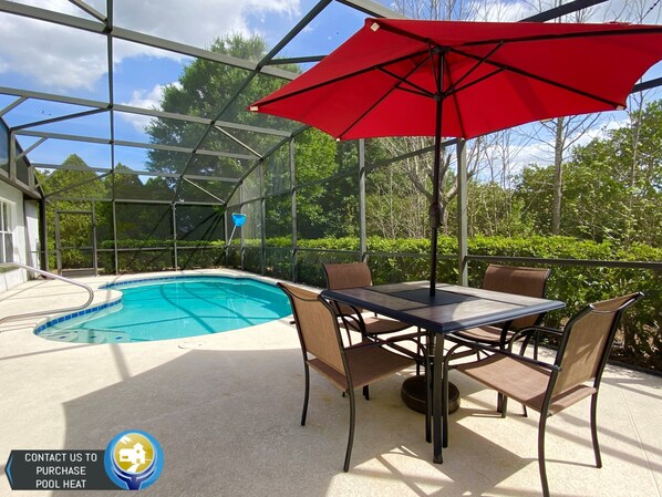 Outdoor dining - Modest Charmer W/ Private Pool (Clermont)