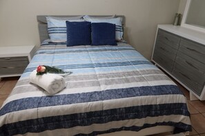 2 bedrooms, free WiFi, bed sheets, wheelchair access